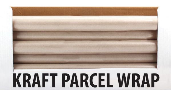 Just Stationery 8mtr x 50cm Parcel/Kraft Wrap Paper