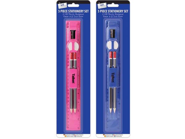 Just Stationery 5pce Stationery Set