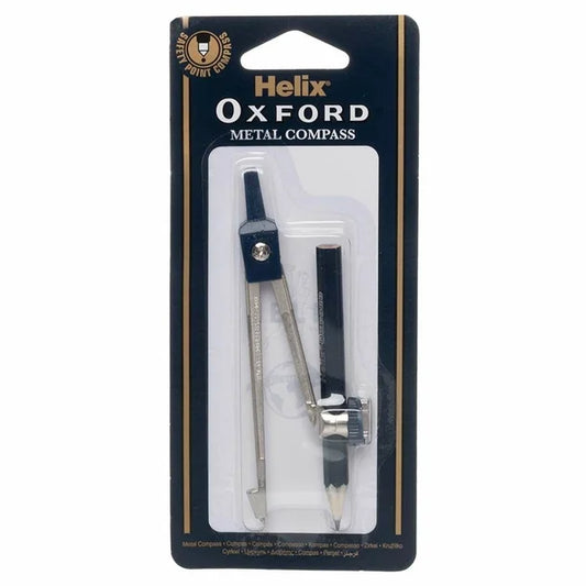 Helix Oxford Metal Compass & Pencil Set